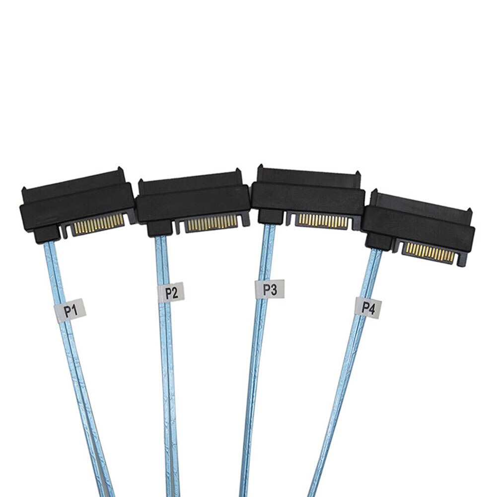 Mini Sas 36P Sff 8087 Naar 4 Sas 29P SFF-8482 Met 15P Sata Power Splitter Kabel Connector hard Drive Splitter Cord Draad Lijn