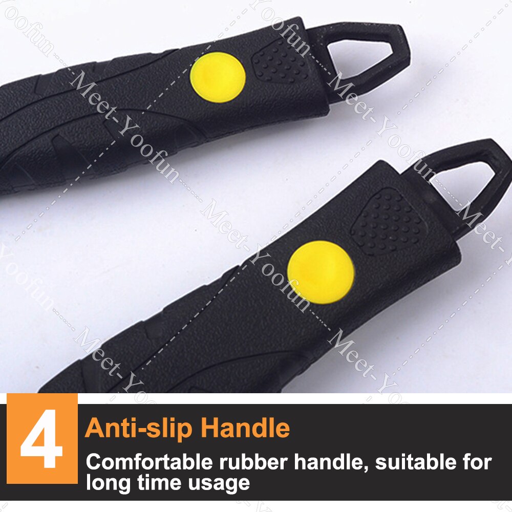 6/8/10/12 inch Adjustable Spanner Multi-function Ratchet Wrench Universal Key Large open end wrench Hand Tools Repair Tools