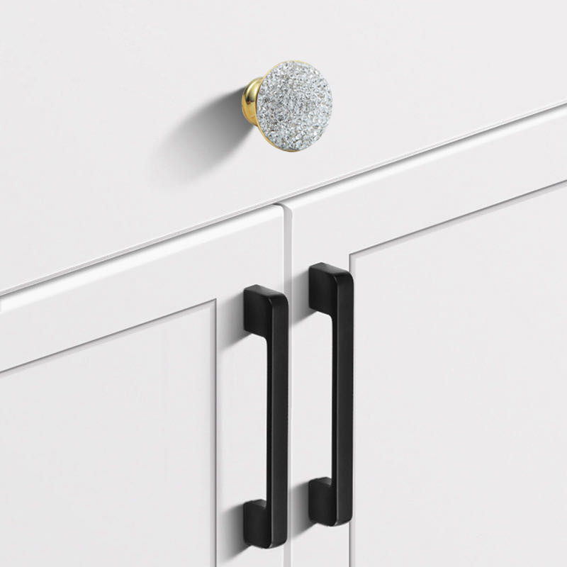Ingelegde Diamanten Knoppen Kast Trekt Lade Trekt Lade Knoppen Keukenkast Handgrepen Garderobe Meubels Handvat Hardware