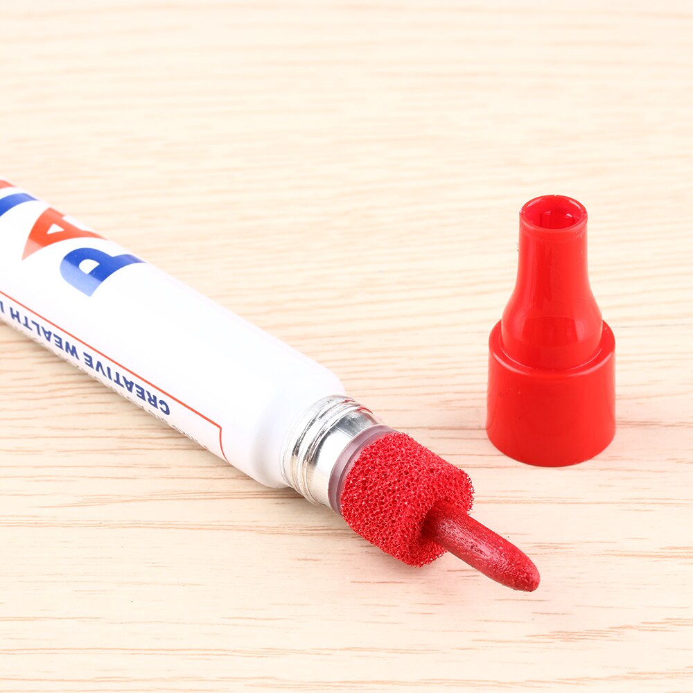 Tire Rubber Metal Glass Wood Stone Waterproof Oil Pen Colourful Oily Marker Paint Pen School Stationery Office Supplies