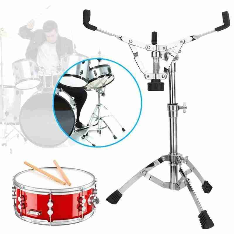 High Full Metal Adjustment Foldable Floor Drum Stand Holder for 10 12 16 Inch Jazz Snare Dumb Drum