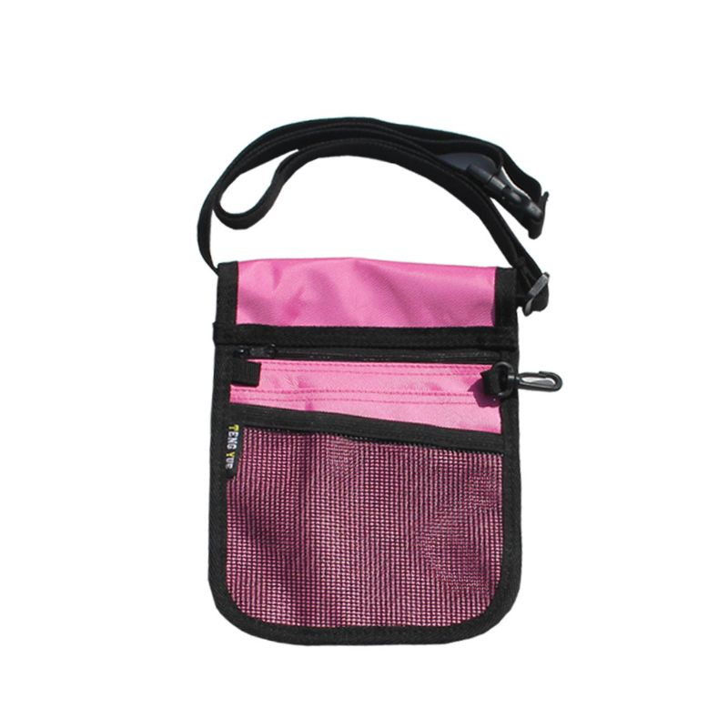7 farver fanny pack amme bælte arrangør til kvinder sygeplejerske talje taske skulderpose