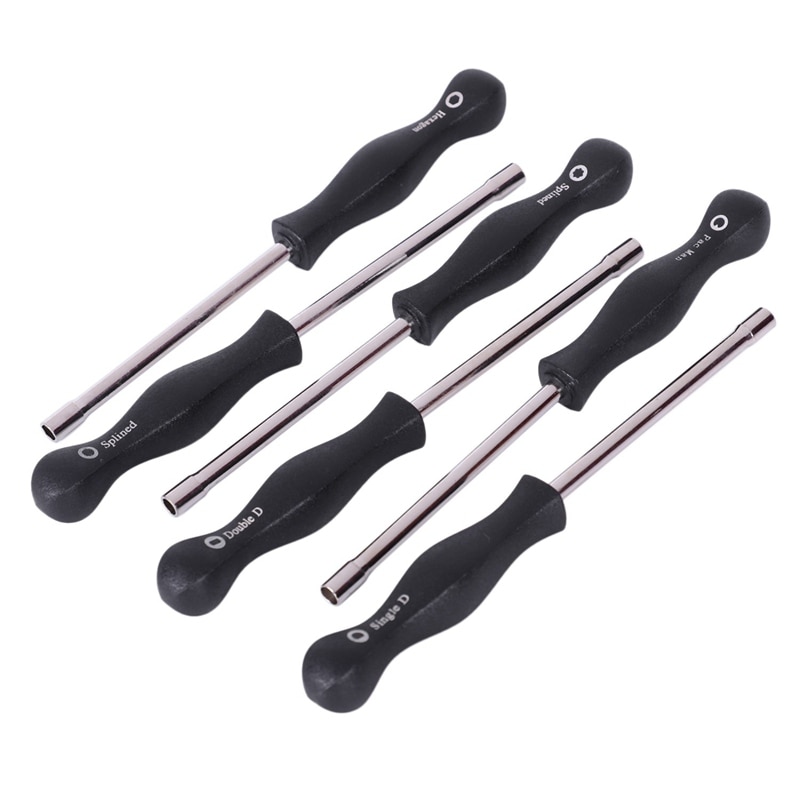 Set Of 6 Carburetor Adjusting Tool Kit With Pac Man/Single D/Double D/Hexagon Socket/7 Teeth Splined/21-Teeth Splined/For Comm