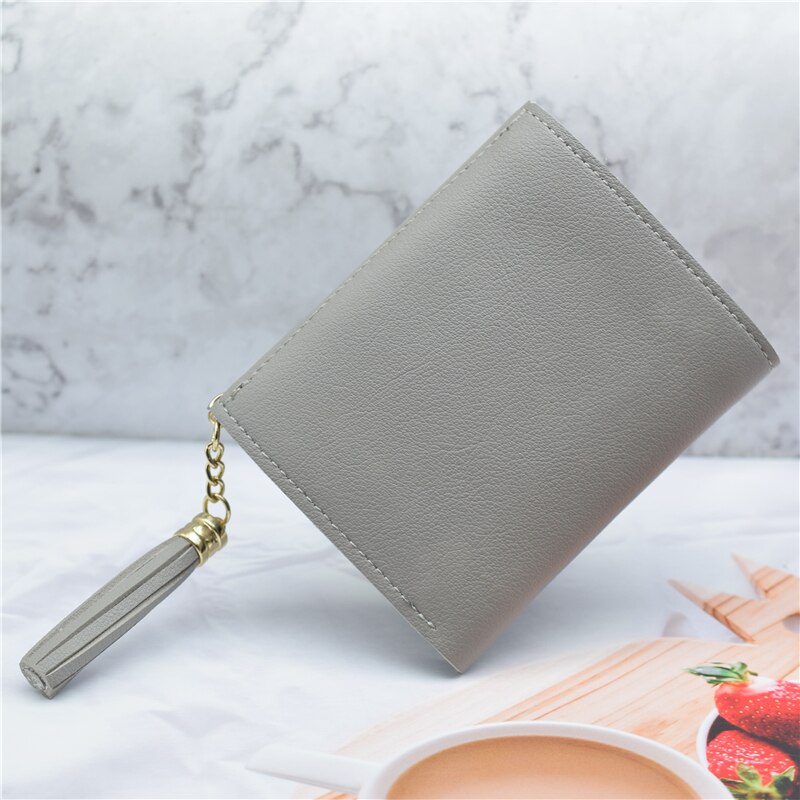 Portemonnee dames/heren pu leer rood/zwart/grijs/groen/paars/roze dames portemonnee slanke dames portemonnee kaarthouder hoesje