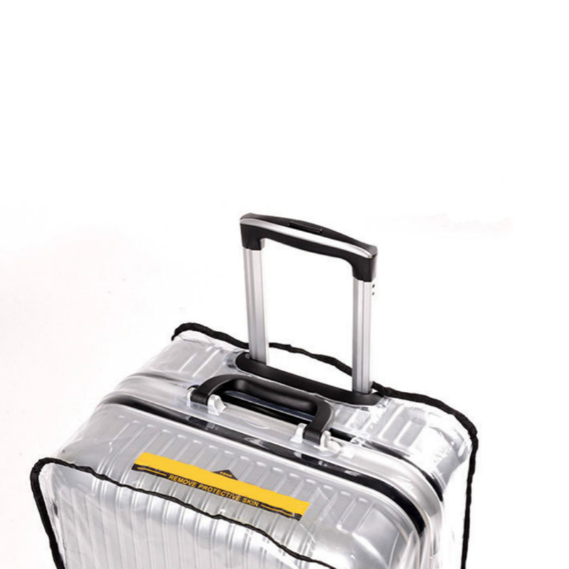 Transparente PVC-Gepäckabdeckung Wasserdichtes Wagen-Koffer Staubabdeckung Staubdichtes Reise zubehör