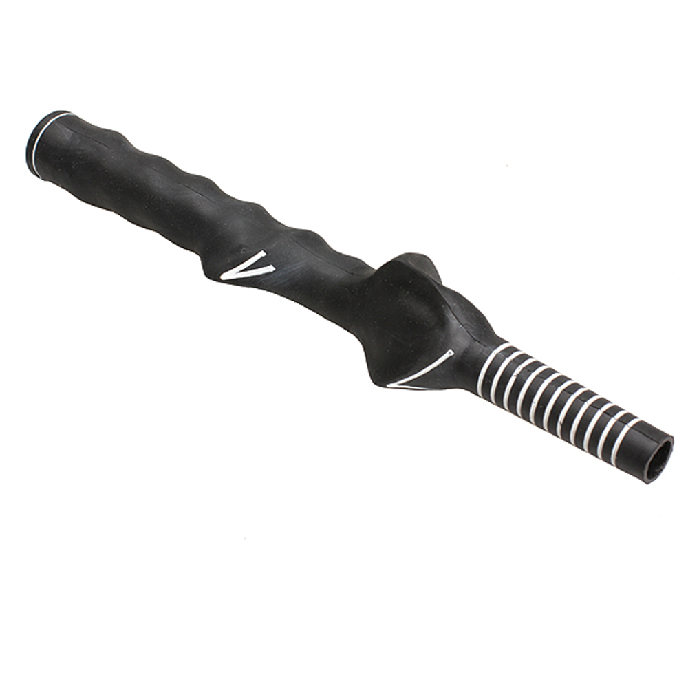 Right-Handed Training Tool Practice Aid Rubber Teaching Aid Golf Club Grips Golf Swing Training Grip: Default Title