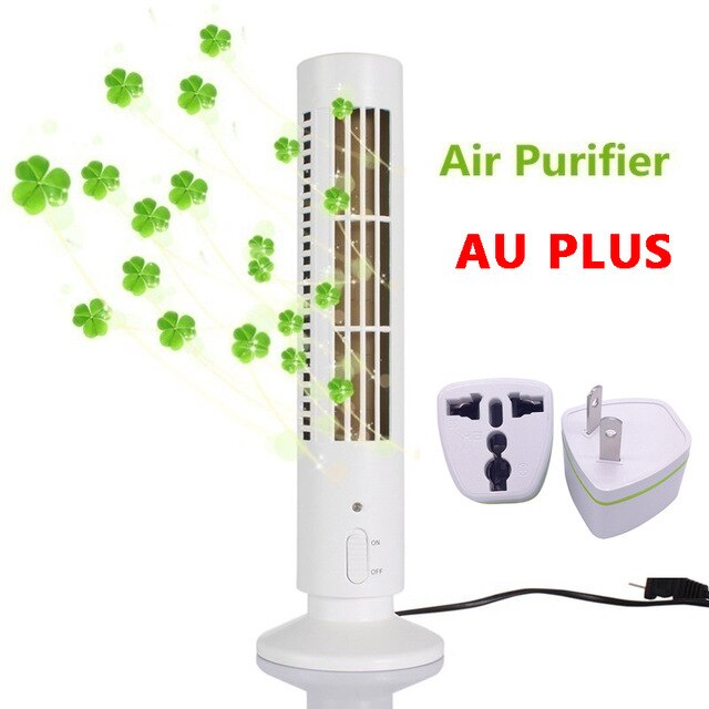 Portable Air Purifier Fresh Air Negative Ion Anion Smoke Dust Home Office Room PM2.5 Purify Cleaner Oxygen Bar Ionizer dfdf: Awith AU PLUS