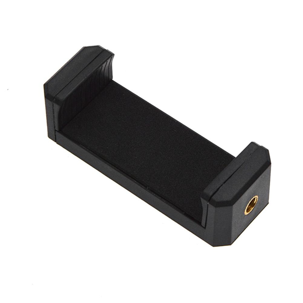 Mini Mobile Phone Camera Tripod Stand Clip Bracket Holder Mount Adapter for iPhone Android Phone Can be Installed on Any Tripod