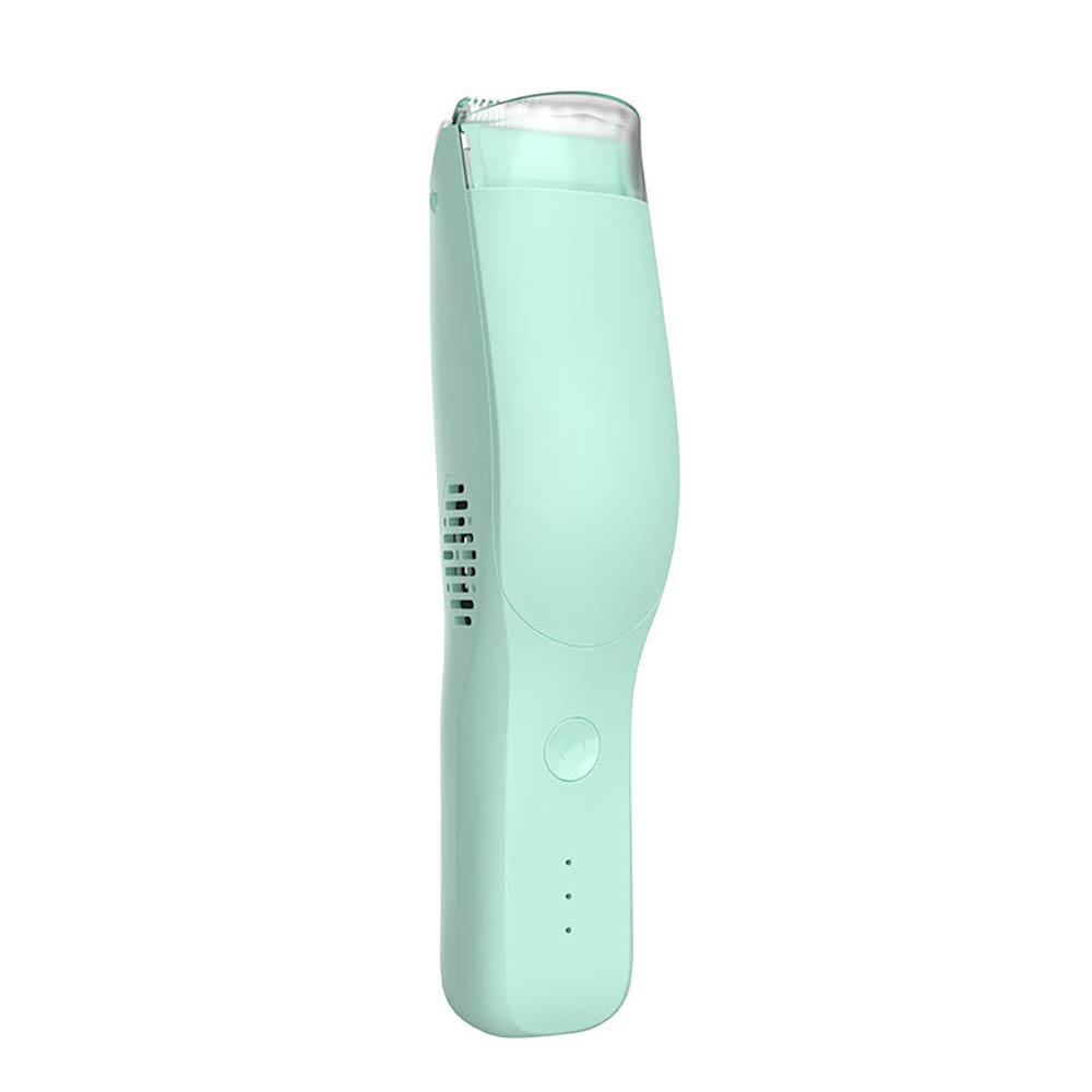 Cortadora de pelo a prueba de agua para niños, máquina eléctrica de corte silencioso, afeitadora de succión para corte de pelo, cuidado del bebé: A