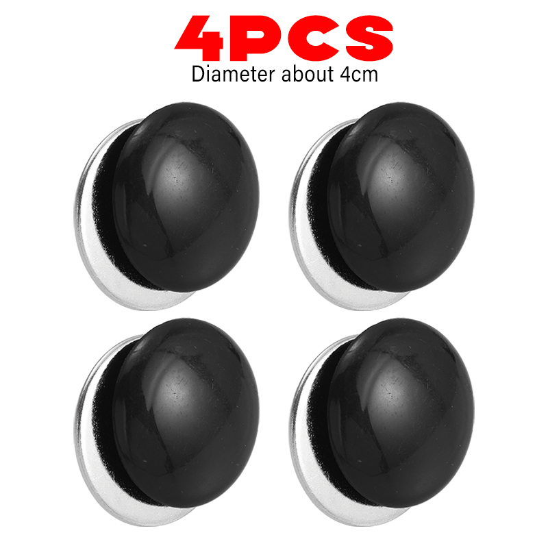 1/4/6 stuks Sterke Magnetische Gordijnen Gewicht Magneet Gesp Winddicht Douchegordijnen Anti Drijvende Balkon Doek Koelkast Magneet: Light Grey