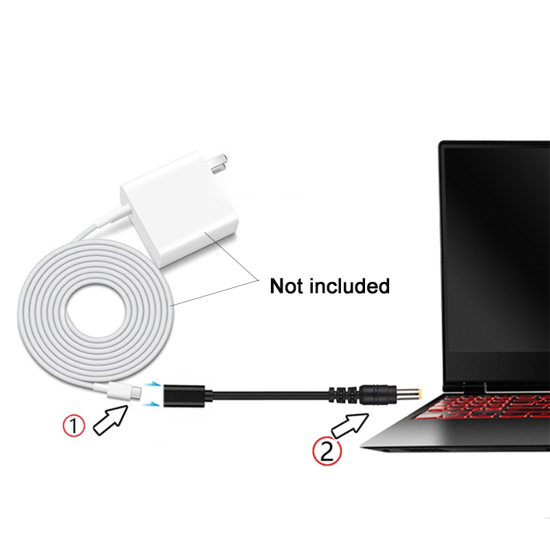 Robustes usb-c/type-c pd  to 12v wlan-router-stromkabel 3.5/4.0/4.8/5.5/6.3/6.4mm mehrzweck-type-c-stromkabel
