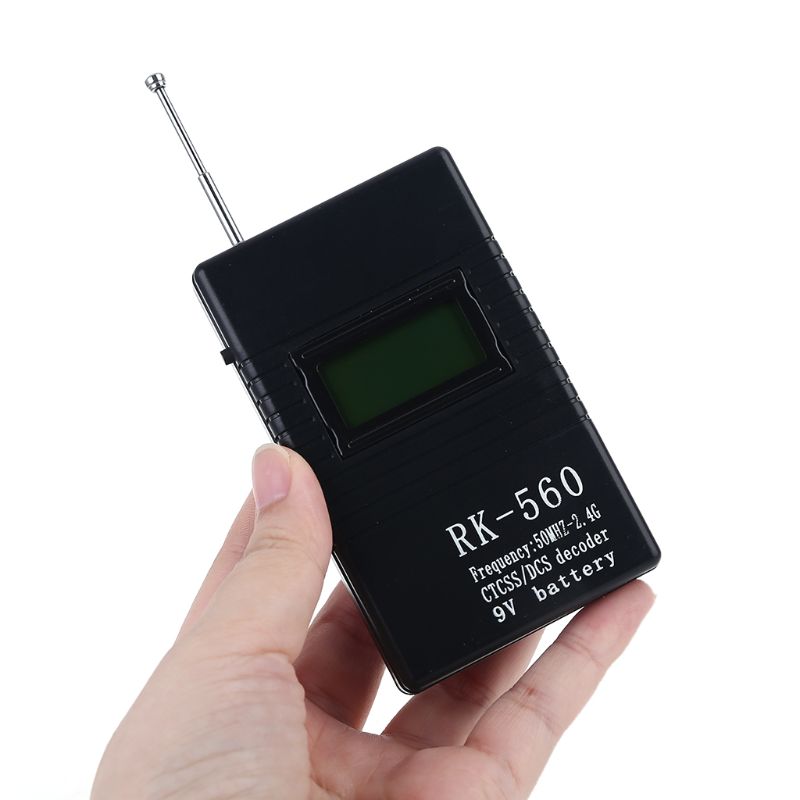 RK560 Tragbare 50MHz-2,4 GHz Handheld Frequenz Zähler für Walkie Talkie Radio