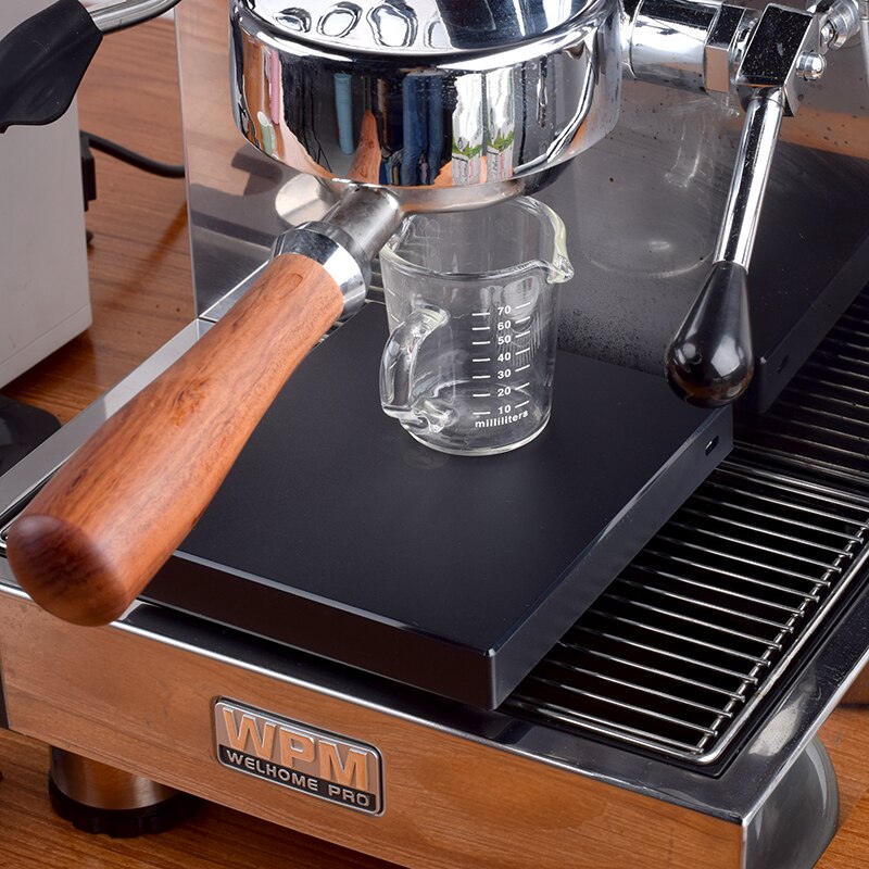 Heat-resistant glass measuring cup holder for espresso Turkish coffee 70 oz small milk glass with depth measurement