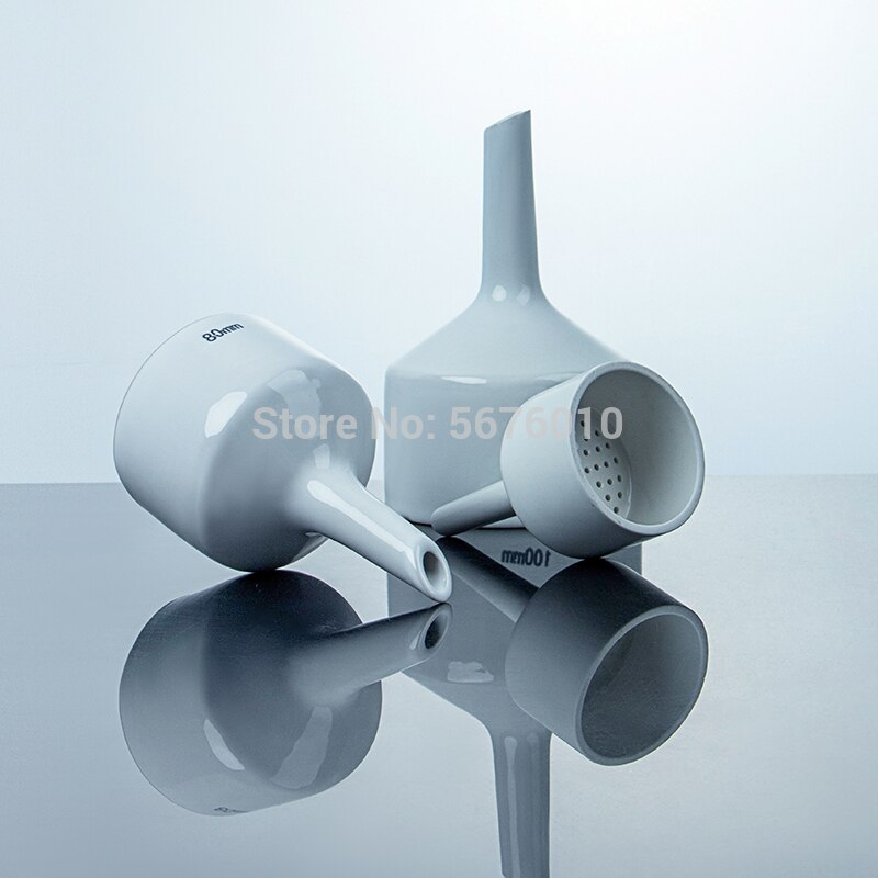 Entonnoir Buchner en porcelaine, 40mm à 150mm, Kit de filtre de Filtration de laboratoire de chimie, outils d'entonnoir poreux 1 pièce