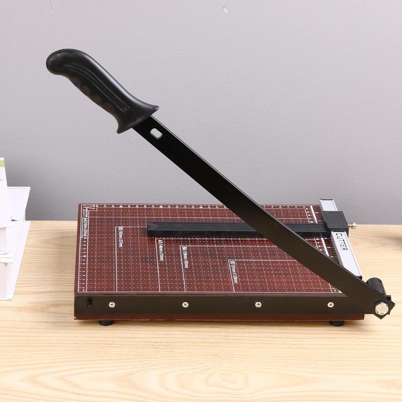 A4 Paper Card Trimmer Guillotine Photo Cutter Office Paper Cutting Tool Photo Scrapbook Blades DIY Office Home Stationery Knife