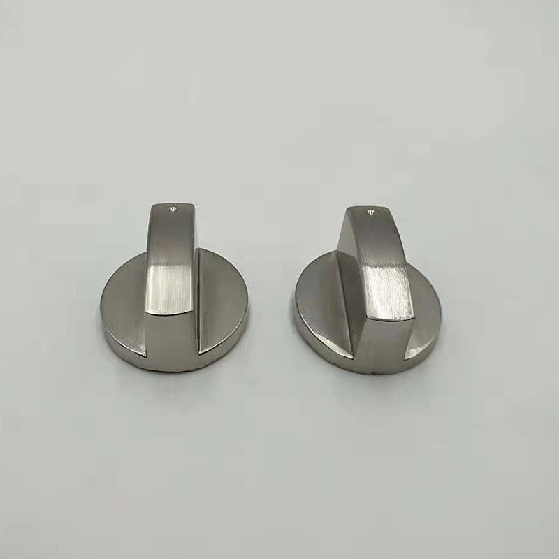 4 Stks/set 6Mm/8Mm Metalen Schakelaar Bedieningsknoppen Fornuis Knoppen Kookgerei Vervangende Accessoires Voor Keuken Fornuis Gas kachel Oven