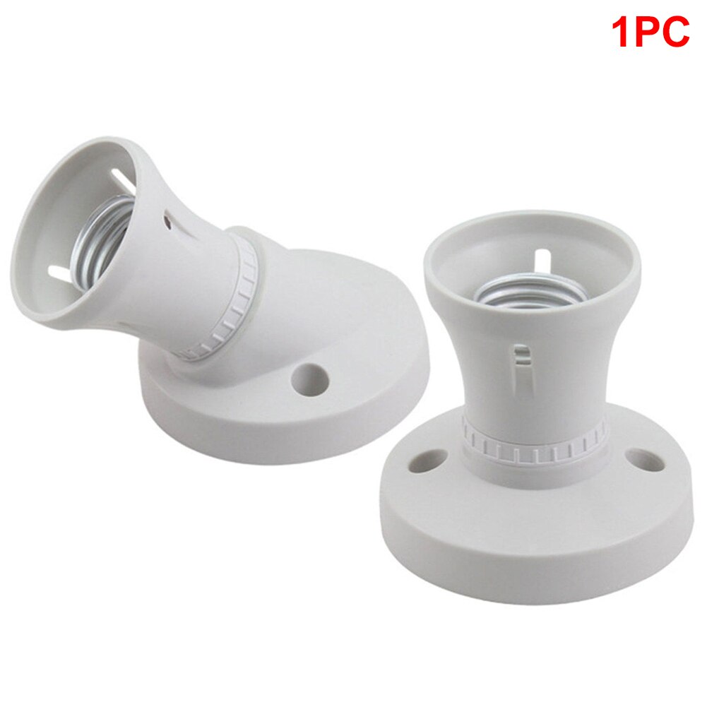 Fitting Lamp Bases Fixing Adapter Socket Practical Converter Light Bulb Holder Pendant Wall E27 Plug Screw Cap Ceiling