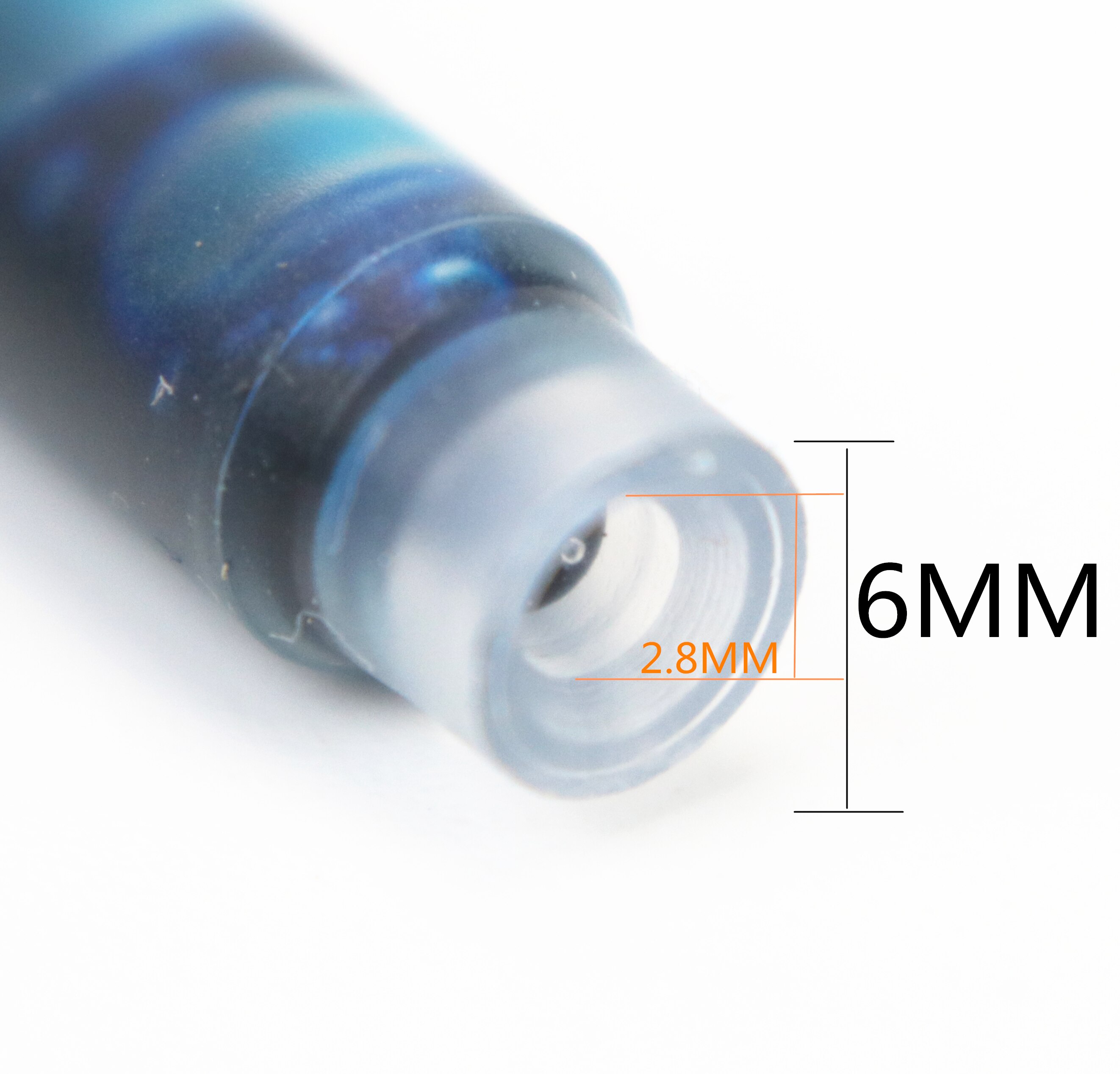 Farge fyllepennblekk fyll blekkkapselen 2.8mm indre diameter egnet for de fleste penner 20 stk/parti