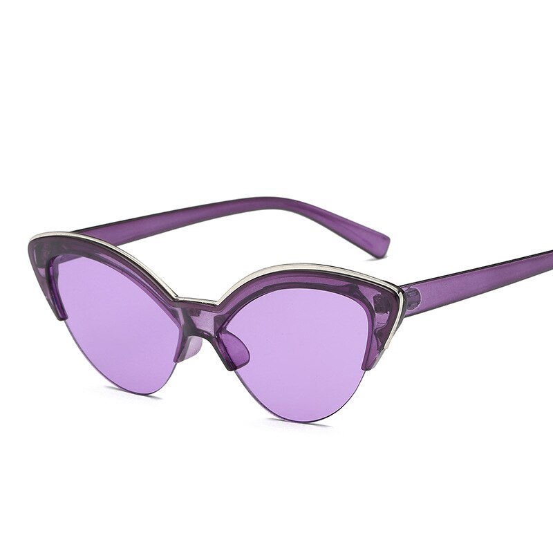Gafas de sol con de mariposa y ojo de gato para mujer, de , lentes de sol a la azules para dama, sombra de Color teñida a la UV400: 4