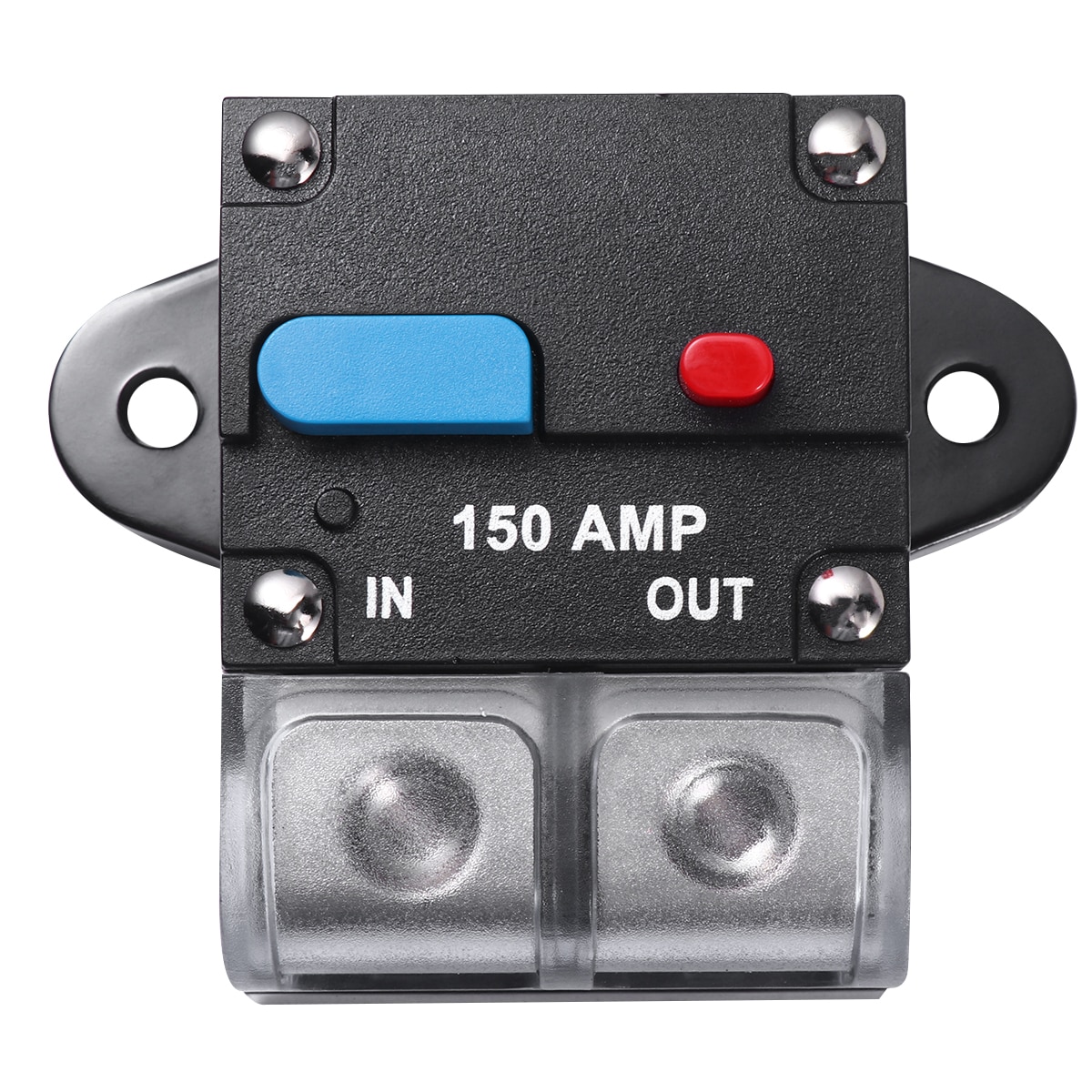 100A 200A 250A 300A Car Resettable Circuit Breaker Self-recovery Fuses for Cars Manual Reset Button Fuse Car Accessories: 150A
