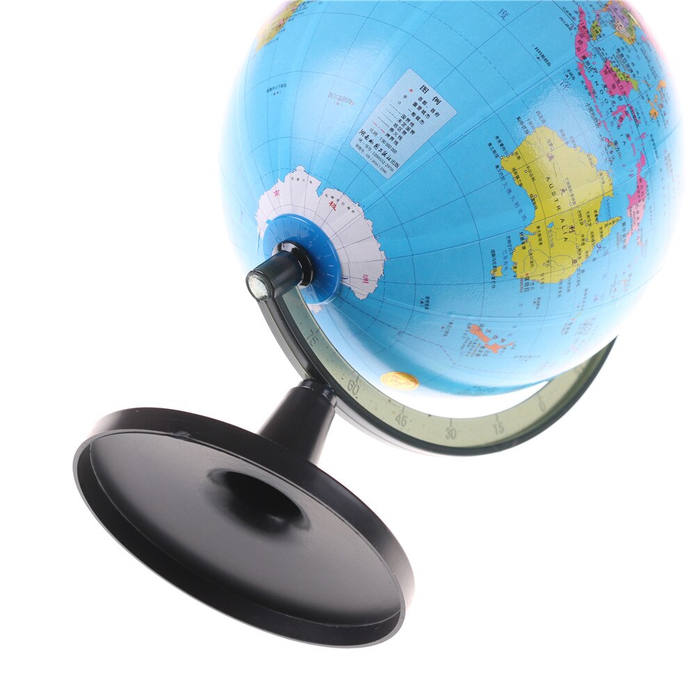 Chinese English World Globe Country Region Map Geography Learning Toy 14cm