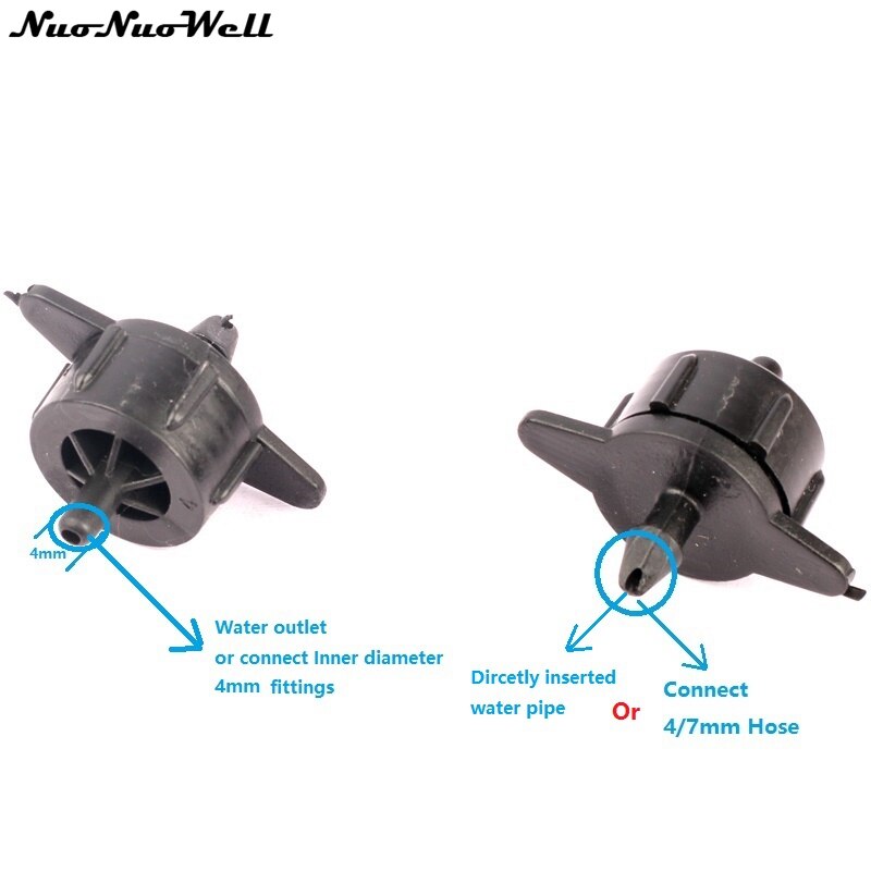 2L/H 4L/H 8L/H Irrigation Steady Flow Device Water Flow Regulator Micro Drip Irrigation Connectors Can Work With Drip Arrow