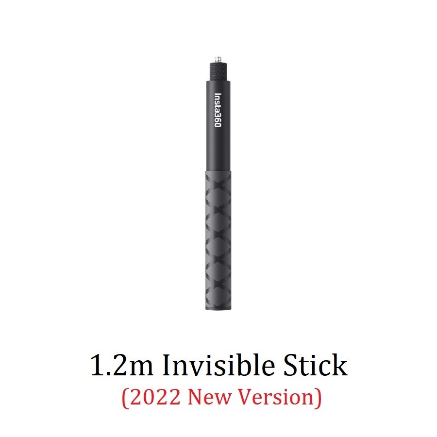 Insta360 ONE X2 Original Accessories Lens Guard/ Invisible Sticks/ Dive Case/ GPS Smart Remote/ Bullte Time For Insta 360 ONE X2: 1.2m Stick