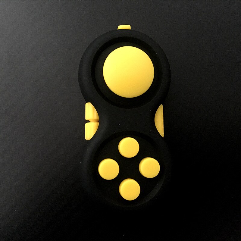 Antistress Speelgoed Voor Volwassenen Kinderen Kids Fidget Pad Stress Relief Squeeze Fun Hand Interactieve Speelgoed Kantoor Christmas: Yellow