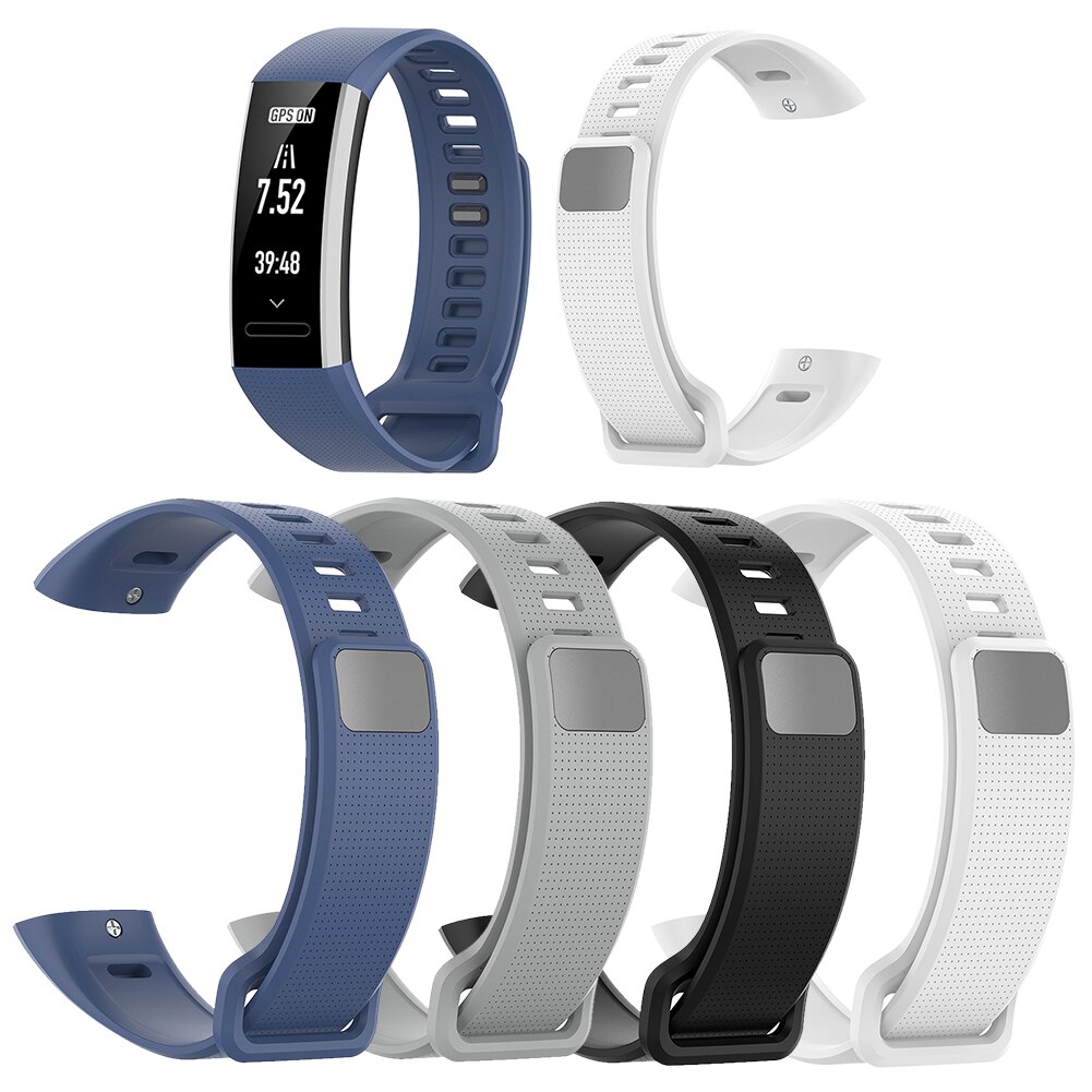 Voor Huawei Band 2 Pro Band Replcament Siliconen Horloge Band Strap Riem Voor Huawei Band 2/Band 2 Pro/ERS-B19/ERS-B29 Smart Horloge