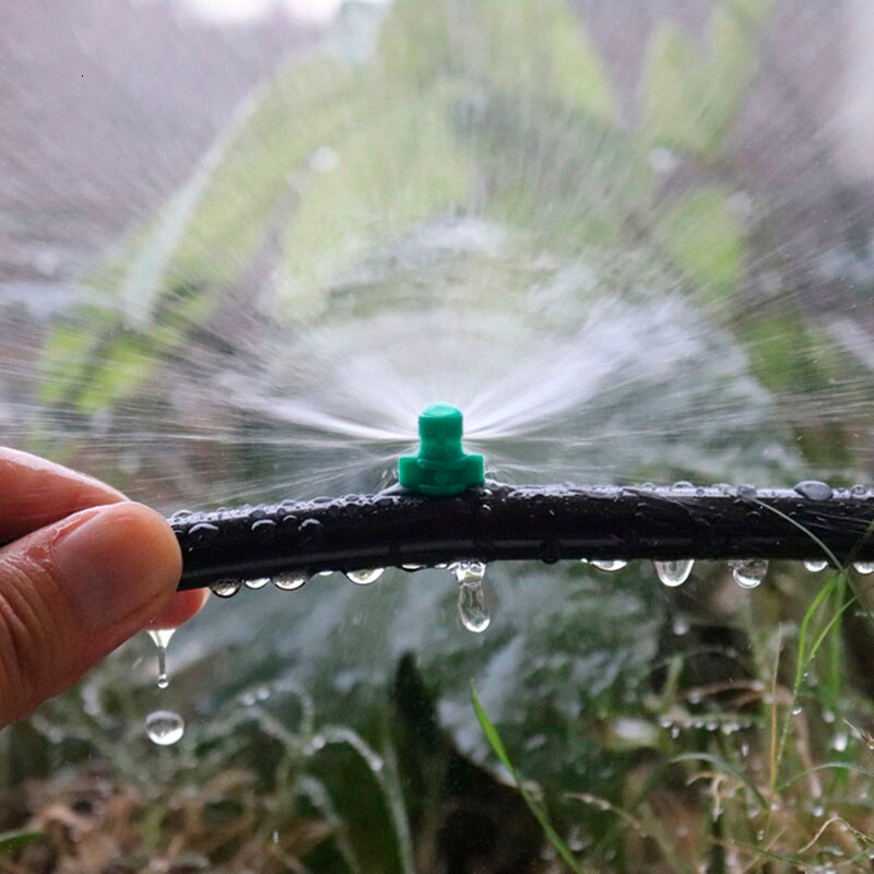 50pcs 90° 180° 360° Angle Simple Refraction Nozzle Sprinkler Head Garden Fruit Tree Irrigation Mist Sprayer