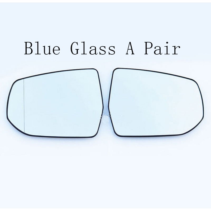 Auto Replacement Convex Left Right Heated Wing Blue Rear Mirror Glass for Chevrolet Malibu: A pair
