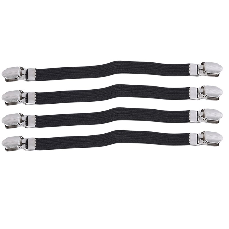 Cubierta de tabla de planchar para sofá, sujetadores de Clip con hebilla, agarres para sábana de cama, accesorios para muebles, 4 Uds.