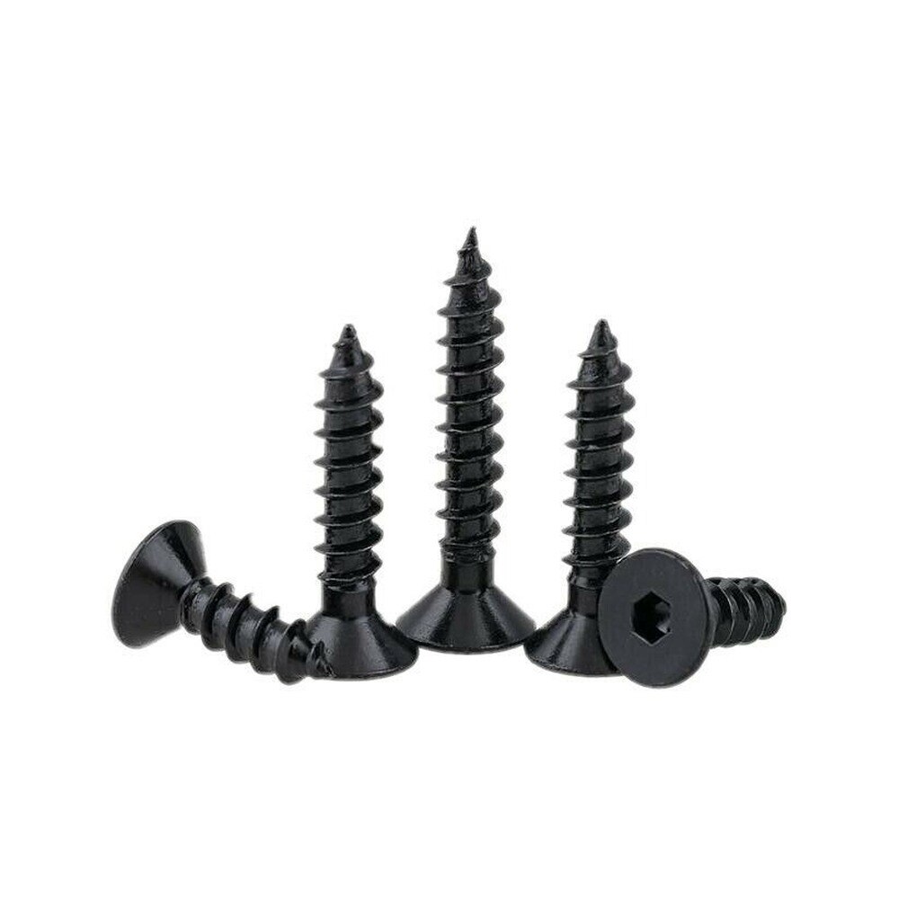 M3 Grade 8.8 flat head / countersunk hexagon socket self-tapping screws