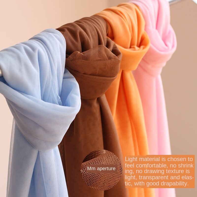 Verschlüsselung Weiche Blick Tuch Moskito Netze Kleid Material Sommer Kleidung Gittergewebe Spitze Stoff
