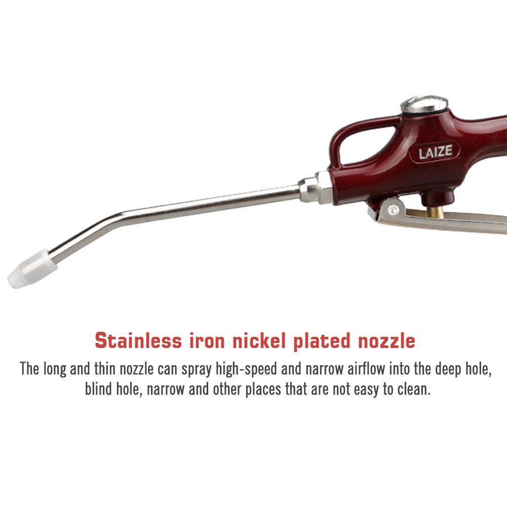 Powerful Dust Blower Cleaning Tools Industrial High Pressure Easy Install Factory Machinery Aluminium Alloy Computer Maintenance