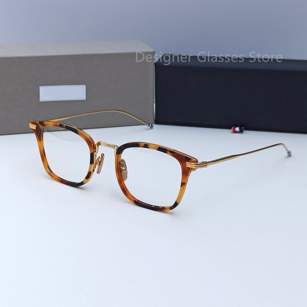 2022 Brand THOM Glasses Men Women&#39;s Eyeglasses With Frame TBX905 Computer Prescription Eyewear Optical Myopia Glasses