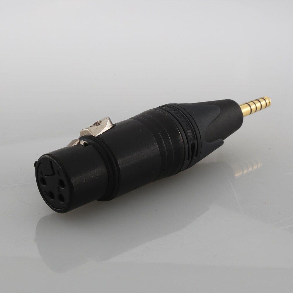 Neutrik 4 Pin Xlr Female Naar 4.4Mm Evenwichtige Mannelijke Vergulde Adapter Man Vrouw Plug