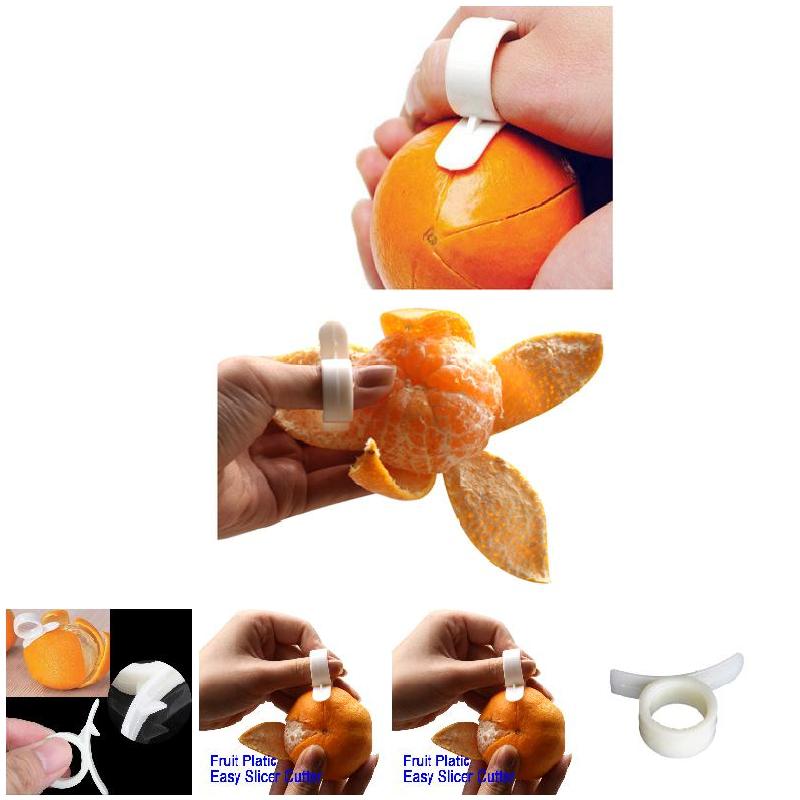 Plastic Fruit Peeler Orange Easy Slicer Lemon Cutter Citrus Peeling Machine YE