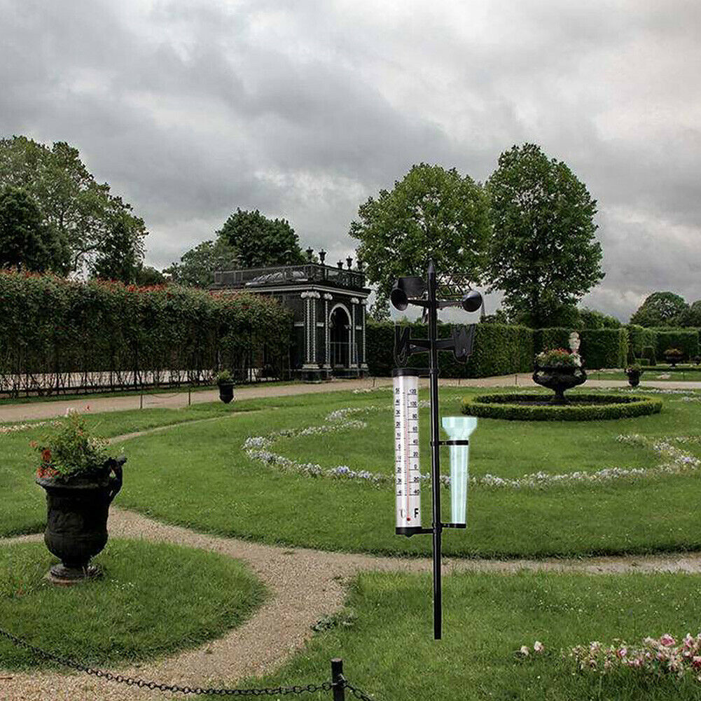 Nyeste hage utendørs værstasjon meteorologisk måler vanes verktøy vind regnmåler termometer