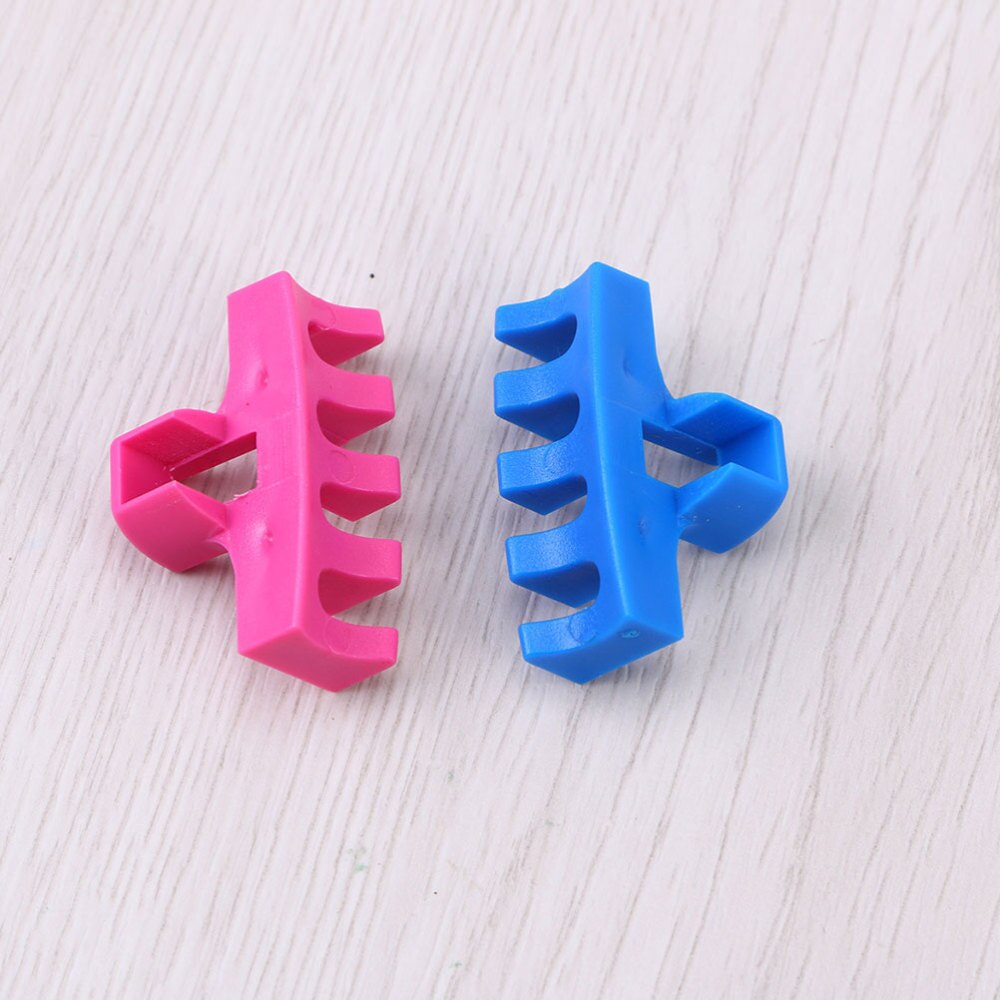 4pcs Badminton Racket Stringing Machine Plastic PVC Durable Stringing Machine Adapter Reducer Load Spreader for Badminton