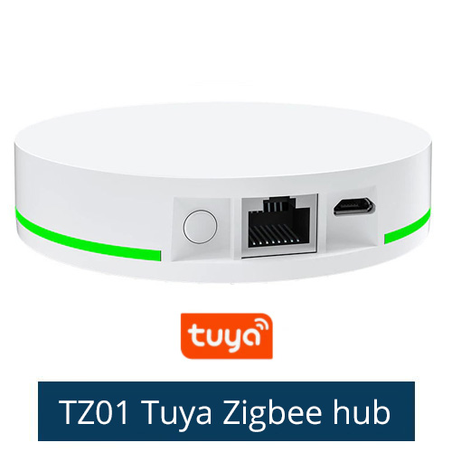 Zemismart tuya zigbee gateway zigbee 3.0 hub med nätverkskabeluttag trådbunden anslutning smart life control: Tuya kontroll