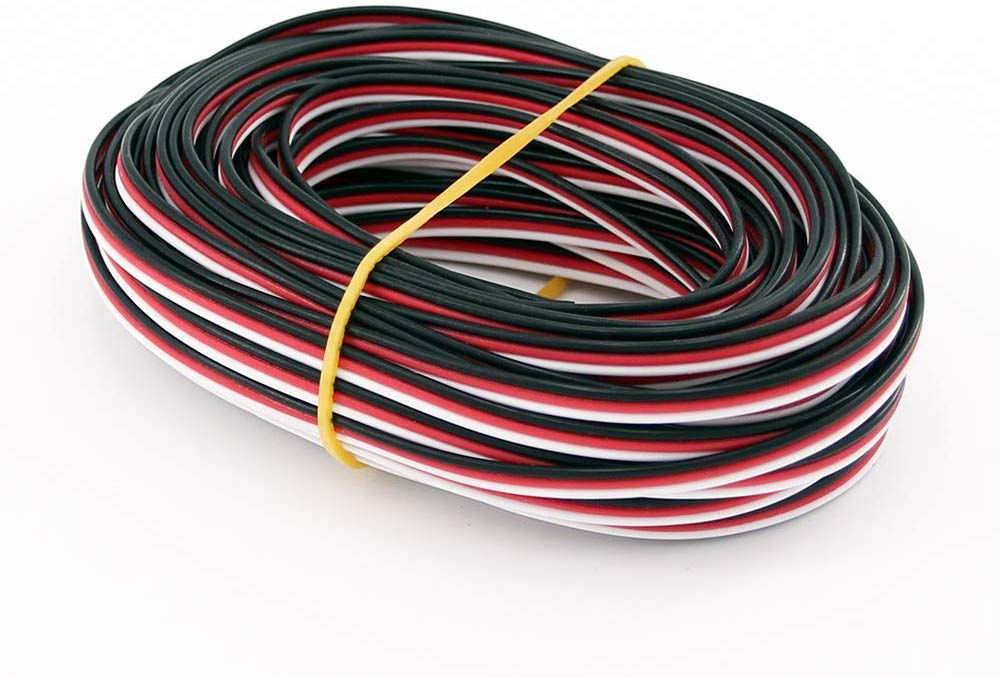 5 meter 16 voeten 26AWG/22AWG JR Futaba Servo Verlengkabel Draad 30/60 Cord Lead Uitgebreide Bedrading voor RC DIY accessoires