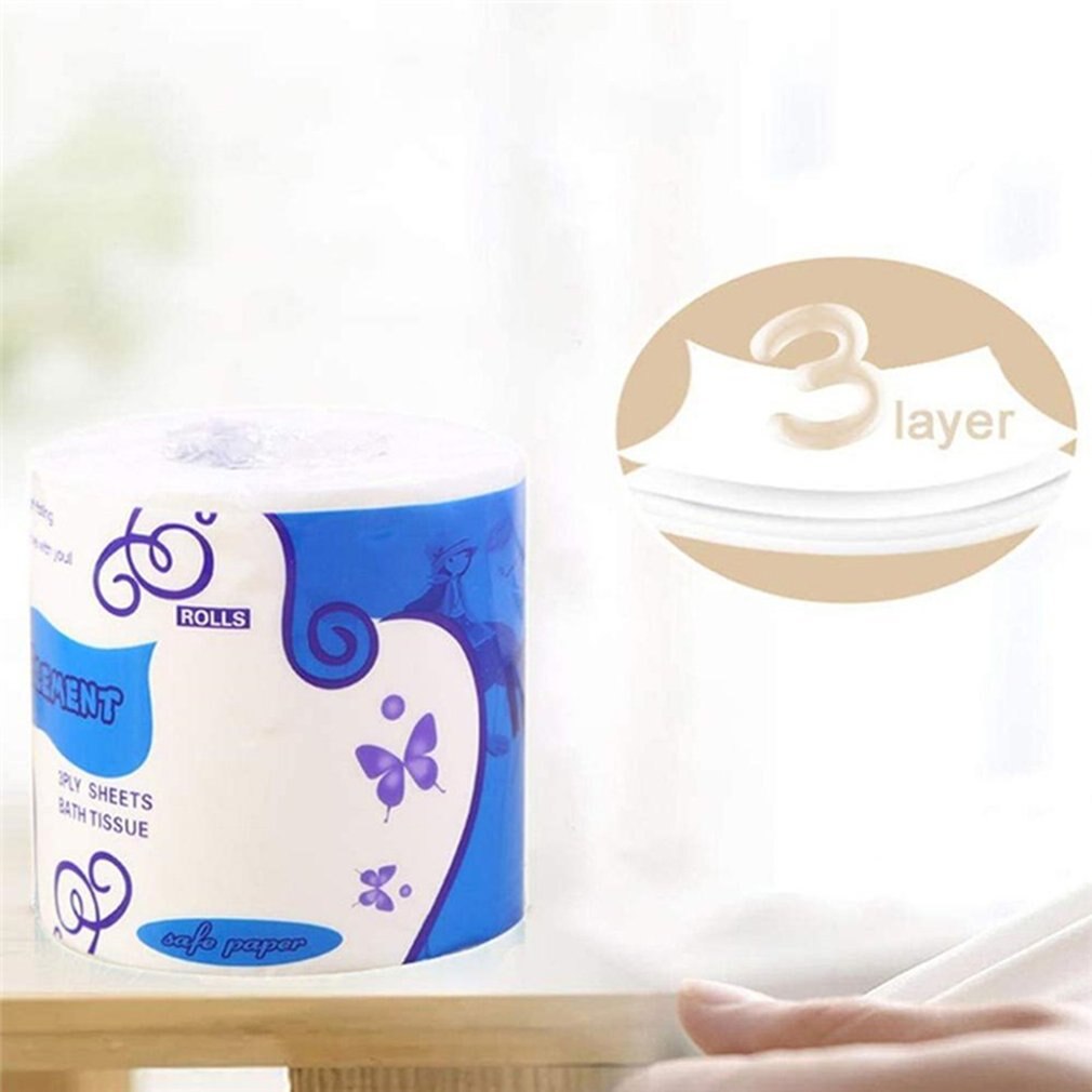 toilet paper roll paper wood pulp paper towel toilet paper household for office for family for restaurant