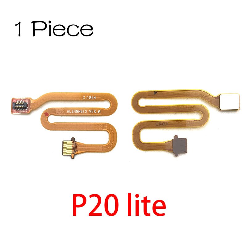 For Huawei Nova 3 3i 4 4e 5 5i Pro P10 P20 Pro P30 Lite Home Button Fingerprint Touch Id Sensor Connector Flex Cable: P20 lite