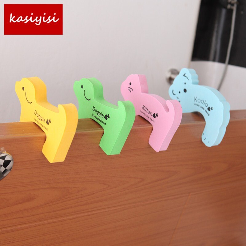 10pcs/set Baby Safety Door Stop Finger Lock Child Safety Helper Door Stop Finger Pinch Guard Locks for Children Random