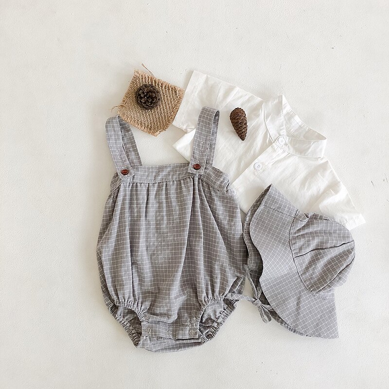 Milancel Baby Body Puur Katoen Baby Jongens Jumpsuits Palid Baby Meisjes Outfit Een Stuk