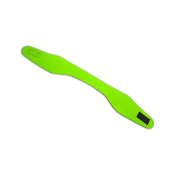 Einstellbare Frauen Männer Erwachsene freundlicher Schwimmen Baden Yoga Wasserdichte Ohr Haarband Stirnband Schutz Wasser Sport Neopren Stirnband: Grün / XS