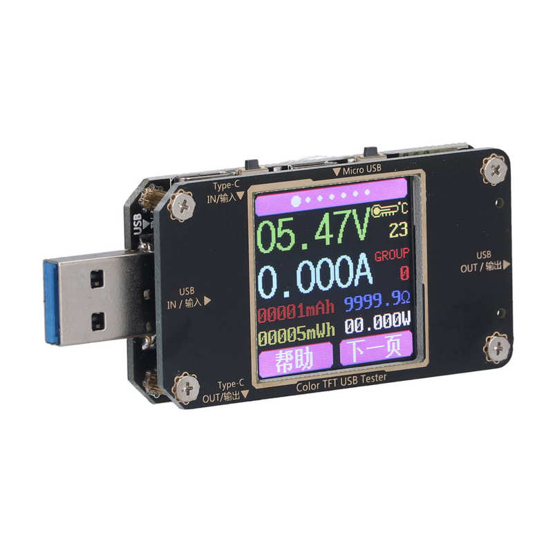 USB Power Meter Tester Digital LCD Display Bluetoo... – Vicedeal