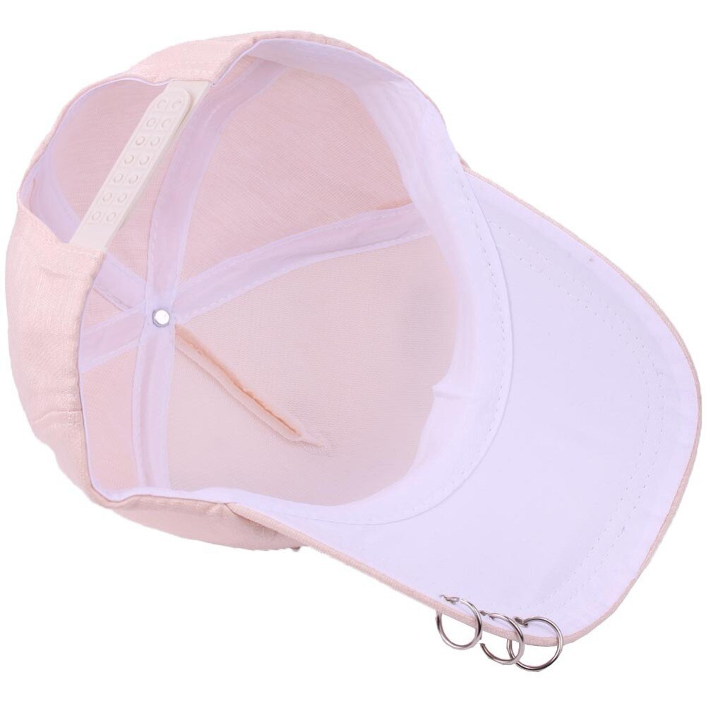 ¡Novedad de ! gorra de béisbol informal para adultos con bordado de flores, gorra de verano para mujer de Hip Hop, gorra con remaches y diamantes de imitación con anillo