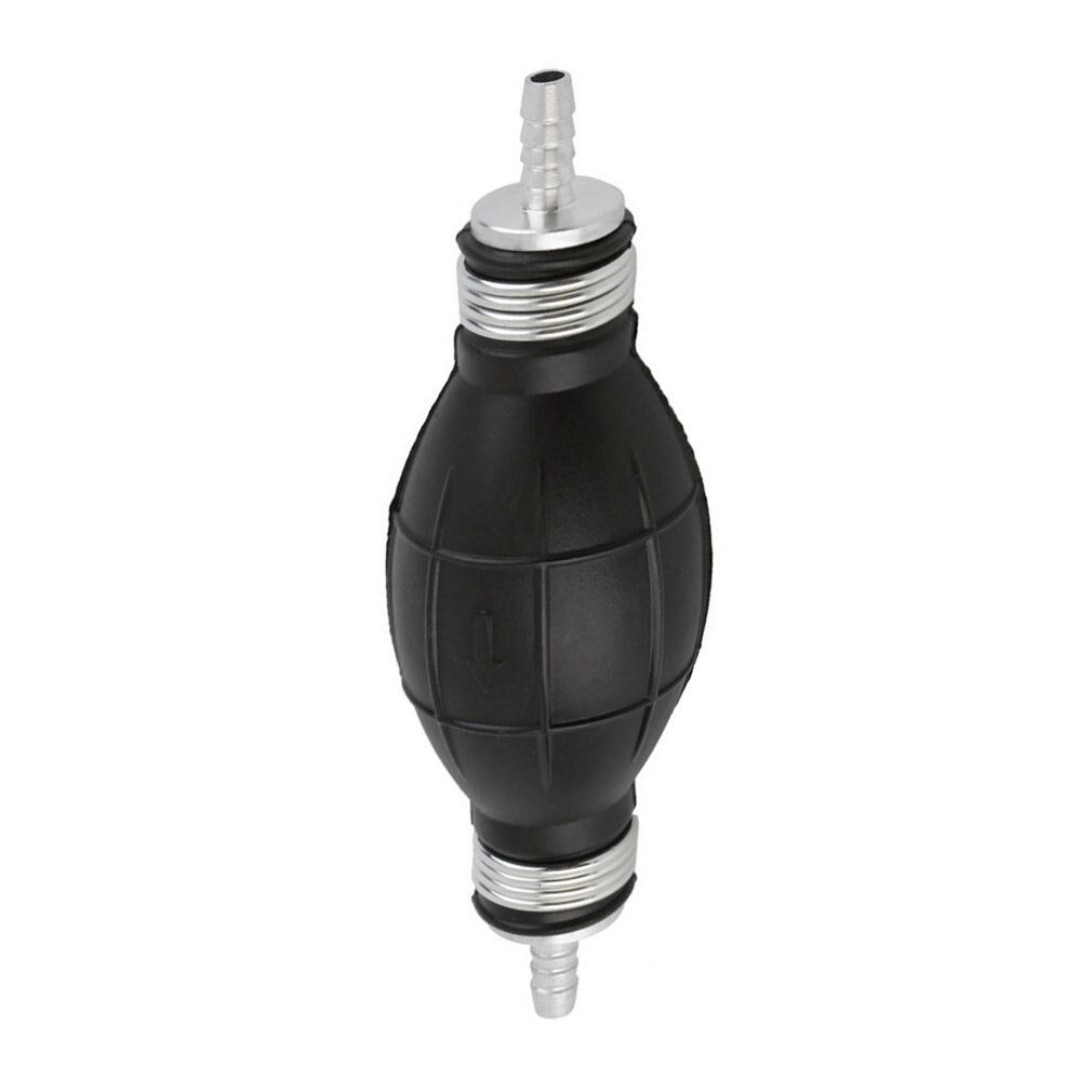 6Mm / 8Mm / 10Mm / 12Mm Hand Brandstofpomp Lijn Rubber Aluminium Hand Primer Lamp diesel Olie Overdracht Benzine Voor Auto Boot